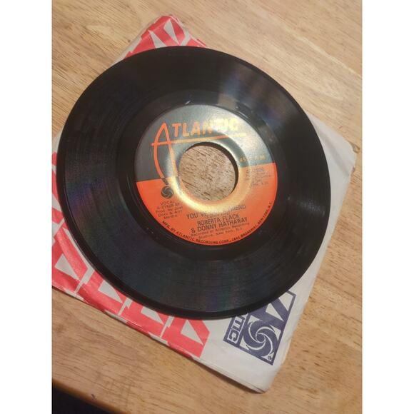 Roberta Flack / Donny Hathaway You've Got A Friend / Gone Away 1971 45 - Picture 3 of 4